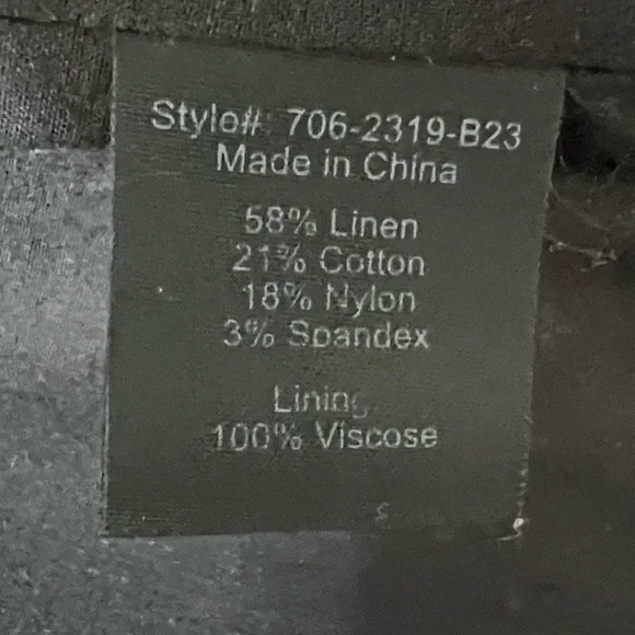 Jenni Kayne Keaton Linen Blazer Size 12 - Picture 9 of 9